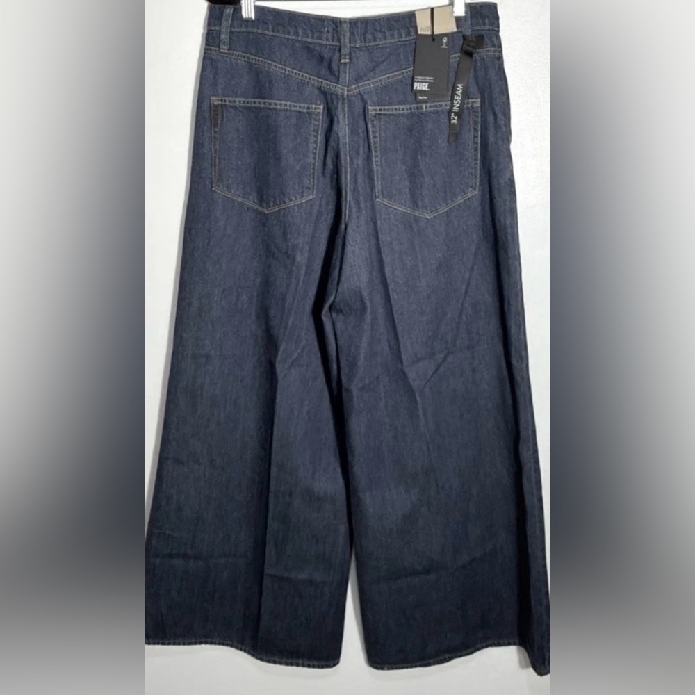 PAIGE Dark Blue Flare Jeans - Picture 15 of 15